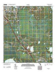 Micanopy Florida Historical topographic map, 1:24000 scale, 7.5 X 7.5 Minute, Year 2012