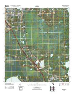 Micanopy Florida Historical topographic map, 1:24000 scale, 7.5 X 7.5 Minute, Year 2012