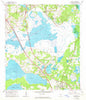Micanopy Florida Historical topographic map, 1:24000 scale, 7.5 X 7.5 Minute, Year 1966