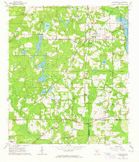 Miccosukee Florida Historical topographic map, 1:24000 scale, 7.5 X 7.5 Minute, Year 1963