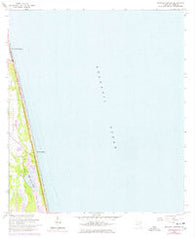 Mickler Landing Florida Historical topographic map, 1:24000 scale, 7.5 X 7.5 Minute, Year 1964