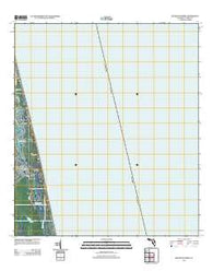 Mickler Landing Florida Historical topographic map, 1:24000 scale, 7.5 X 7.5 Minute, Year 2012