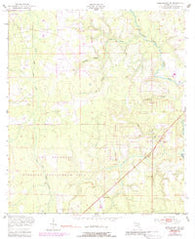 Middleburg SW Florida Historical topographic map, 1:24000 scale, 7.5 X 7.5 Minute, Year 1949