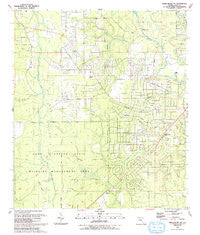 Middleburg SW Florida Historical topographic map, 1:24000 scale, 7.5 X 7.5 Minute, Year 1993