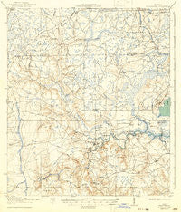 Middleburg Florida Historical topographic map, 1:62500 scale, 15 X 15 Minute, Year 1918