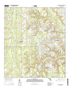 Middleburg SW Florida Current topographic map, 1:24000 scale, 7.5 X 7.5 Minute, Year 2015