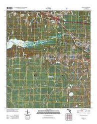 Midway Florida Historical topographic map, 1:24000 scale, 7.5 X 7.5 Minute, Year 2012