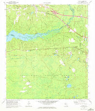 Midway Florida Historical topographic map, 1:24000 scale, 7.5 X 7.5 Minute, Year 1969