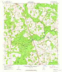 Mikesville Florida Historical topographic map, 1:24000 scale, 7.5 X 7.5 Minute, Year 1962