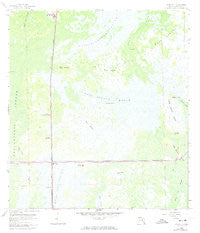 Miles City Florida Historical topographic map, 1:24000 scale, 7.5 X 7.5 Minute, Year 1959