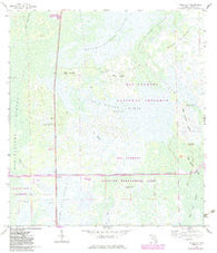 Miles City Florida Historical topographic map, 1:24000 scale, 7.5 X 7.5 Minute, Year 1959