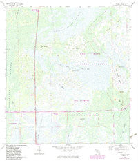 Miles City Florida Historical topographic map, 1:24000 scale, 7.5 X 7.5 Minute, Year 1959