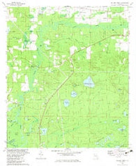 Millers Ferry Florida Historical topographic map, 1:24000 scale, 7.5 X 7.5 Minute, Year 1982