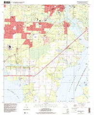 Milton South Florida Historical topographic map, 1:24000 scale, 7.5 X 7.5 Minute, Year 1994