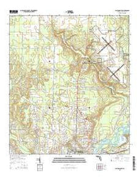 Milton North Florida Current topographic map, 1:24000 scale, 7.5 X 7.5 Minute, Year 2015