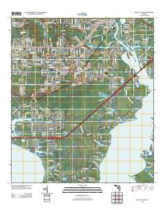 Milton South Florida Historical topographic map, 1:24000 scale, 7.5 X 7.5 Minute, Year 2012