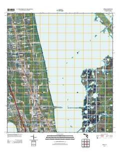 Mims Florida Historical topographic map, 1:24000 scale, 7.5 X 7.5 Minute, Year 2012