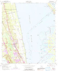 Mims Florida Historical topographic map, 1:24000 scale, 7.5 X 7.5 Minute, Year 1949