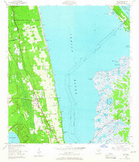Mims Florida Historical topographic map, 1:24000 scale, 7.5 X 7.5 Minute, Year 1949