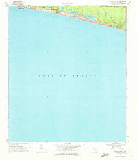 Miramar Beach Florida Historical topographic map, 1:24000 scale, 7.5 X 7.5 Minute, Year 1970