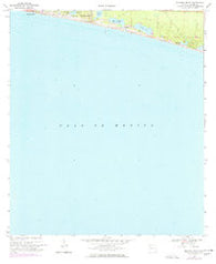Miramar Beach Florida Historical topographic map, 1:24000 scale, 7.5 X 7.5 Minute, Year 1970
