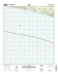 Miramar Beach Florida Current topographic map, 1:24000 scale, 7.5 X 7.5 Minute, Year 2015