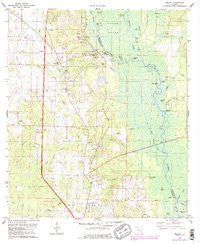 Molino Florida Historical topographic map, 1:24000 scale, 7.5 X 7.5 Minute, Year 1978