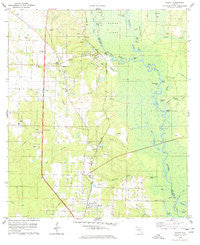 Molino Florida Historical topographic map, 1:24000 scale, 7.5 X 7.5 Minute, Year 1978