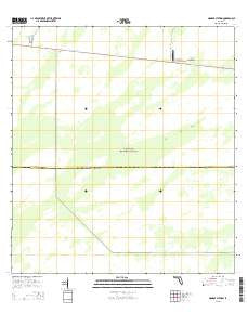 Monroe Station Florida Current topographic map, 1:24000 scale, 7.5 X 7.5 Minute, Year 2015
