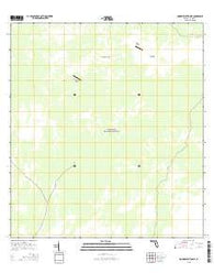 Monroe Station NE Florida Current topographic map, 1:24000 scale, 7.5 X 7.5 Minute, Year 2015