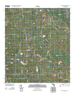 Monticello NE Florida Historical topographic map, 1:24000 scale, 7.5 X 7.5 Minute, Year 2012