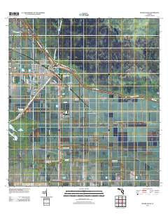 Moore Haven Florida Historical topographic map, 1:24000 scale, 7.5 X 7.5 Minute, Year 2012