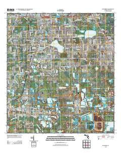 Mulberry Florida Historical topographic map, 1:24000 scale, 7.5 X 7.5 Minute, Year 2012