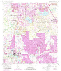 Mulberry Florida Historical topographic map, 1:24000 scale, 7.5 X 7.5 Minute, Year 1949