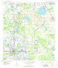 Mulberry Florida Historical topographic map, 1:24000 scale, 7.5 X 7.5 Minute, Year 1949