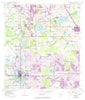 Mulberry Florida Historical topographic map, 1:24000 scale, 7.5 X 7.5 Minute, Year 1949