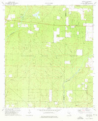 Munson Florida Historical topographic map, 1:24000 scale, 7.5 X 7.5 Minute, Year 1973