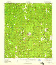 Munson Florida Historical topographic map, 1:62500 scale, 15 X 15 Minute, Year 1948