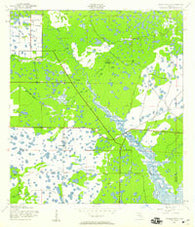 Myakka River Florida Historical topographic map, 1:24000 scale, 7.5 X 7.5 Minute, Year 1944