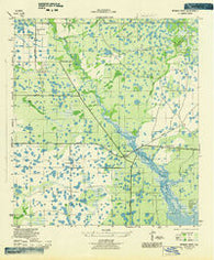 Myakka River Florida Historical topographic map, 1:31680 scale, 7.5 X 7.5 Minute, Year 1944