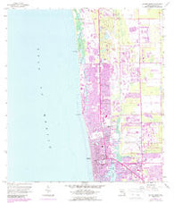 Naples North Florida Historical topographic map, 1:24000 scale, 7.5 X 7.5 Minute, Year 1958