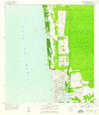 Naples North Florida Historical topographic map, 1:24000 scale, 7.5 X 7.5 Minute, Year 1958