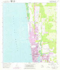 Naples North Florida Historical topographic map, 1:24000 scale, 7.5 X 7.5 Minute, Year 1958