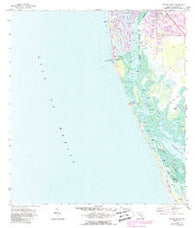 Naples South Florida Historical topographic map, 1:24000 scale, 7.5 X 7.5 Minute, Year 1958