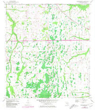 Narcoossee NE Florida Historical topographic map, 1:24000 scale, 7.5 X 7.5 Minute, Year 1953