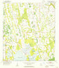 Narcoossee NW Florida Historical topographic map, 1:24000 scale, 7.5 X 7.5 Minute, Year 1953