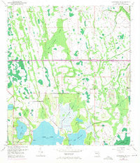Narcoossee NW Florida Historical topographic map, 1:24000 scale, 7.5 X 7.5 Minute, Year 1953