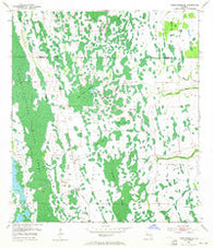 Narcoossee SE Florida Historical topographic map, 1:24000 scale, 7.5 X 7.5 Minute, Year 1953