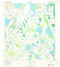 Narcoossee Florida Historical topographic map, 1:24000 scale, 7.5 X 7.5 Minute, Year 1953