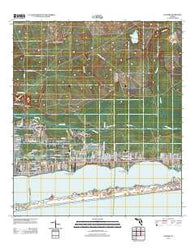 Navarre Florida Historical topographic map, 1:24000 scale, 7.5 X 7.5 Minute, Year 2012